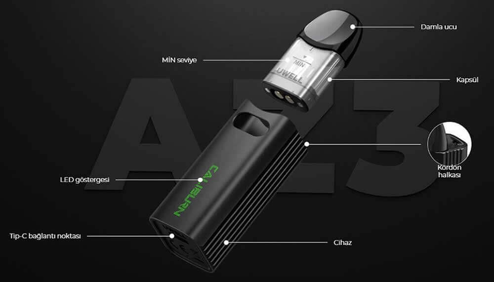 Uwell Caliburn AZ3 Bileşenler